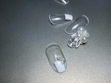 オーラリー ネイル アート メゾン(ORRERY nail art maison)/ハンド / ホワイトビジュー