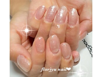 フロージュ ネイル(florjyu nail)/オーロラnail