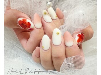 アイラッシュ アンド ネイル リボン 池袋店(RibboN)/[1]シンプルアートコース¥6990