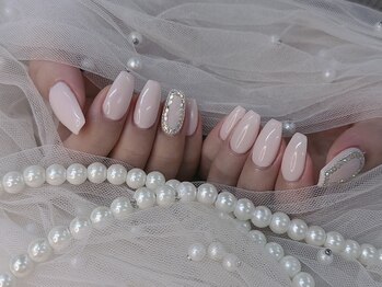 ミネア(Minea)/ワンカラー◇囲みネイル