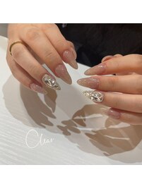 フラッシュ×埋め尽くしネイル