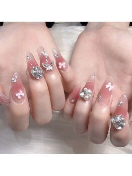 キアラネイルサロン/チップ長さだし持ち込み