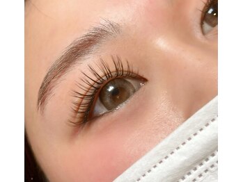 スカイフラワー アイ ネイル(sky flower)/ダークモカカラーエクステ