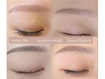 アトリエリン 小牧本店(Atelier Rin)/美眉ワックススタイリッシュ