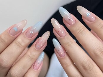 ミンミン(Min min)の写真/【池袋西口】上品×大人可愛いデザイン多数♪大切なイベント前にも◎パラジェル取扱いサロン！