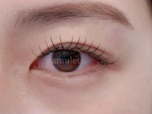 アミュレット 天王寺店(amulet)/ナチュラルエクステで自まつ毛風