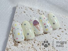 モグネイル(Mogunail)/バリ夏/アイスクリームネイル