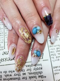 【スカルプ】１０本アートし放題