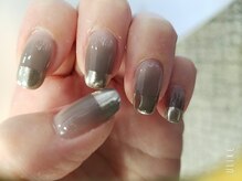 シュガーネイル(sugar nail)/ミラーネイル