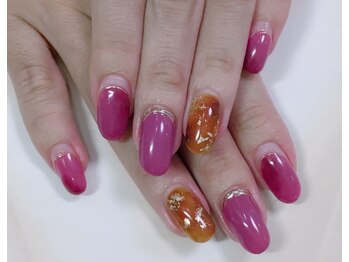 ネイルサロン ビューティーマジック 川口店/べっ甲ネイル