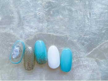 モグネイル(Mogunail)/7.8月定額A シェルネイル