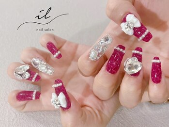 イル 神戸店/ピンクフラッシュ×埋め尽くし