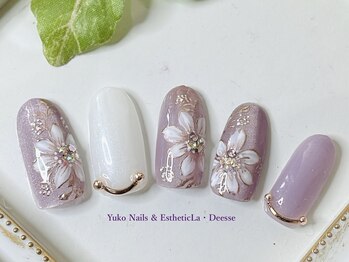 ユウコネイルズアンドエステティック ラ デェス(Yuko Nails & Esthetic La Deesse)/ダイヤモンド(定額制) ¥11000