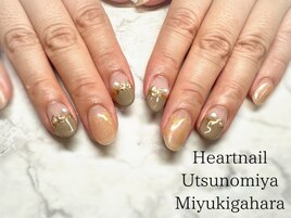 【季節限定】ハーフミラーネイル
