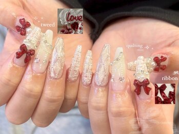 アイネイルズ 四条河原町店(I-nails)/クリスマスキラキラネイル