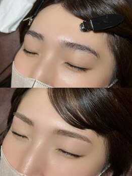 アイブロウメニューがあるサロン