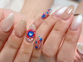 ミャクミャクネイル