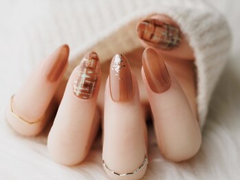 ツイードネイル