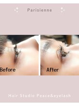 ヘアースタジオ ピース アンド アイラッシュ(Hair Studio Peace&Eyelash)/パリジェンヌ