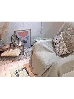 個室があるサロン