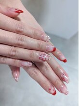 スリーレイ(Threeray)/ハート &nbsp;ツィードネイル