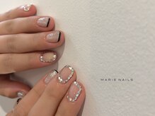 マリーネイルズ 大阪梅田店(MARIE NAILS)/新規様8000円クリアベース 0814c