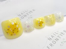 ネイルフロンティア 吉祥寺(NAIL FRONTIER)/春のお花フット8980円～