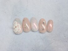 ルクール(Le Coeur)/Bridalフラワーネイル