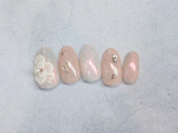 ルクール(Le Coeur)/Bridalフラワーネイル