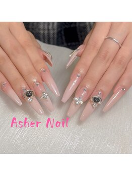 アッシャー 横浜店(Asher)/長さだし持ち込みデザイン