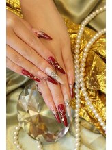 エスフィーネイルサロン ブリーユ(Esfy nailsalon Brille)/ボルドーフレンチネイル