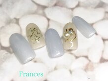 フランセス(Frances)/爽やかシェルネイル