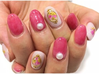 ネイルサロン ティディ(TIDY)/ドライフラワーネイル