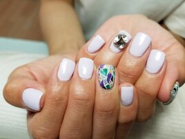ステンドグラスnail