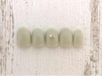 シキ 辻堂店(shiki)/シンプルネイル ￥5800