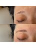 《ハリウッドブロウリフト》【美眉スタイリング】　(眉毛パーマ＆眉wax)¥6500