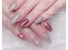 シェリエ(Cherie)/ミラーネイル/ピンク