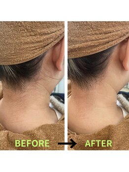 ティアナ(Tiana)/襟足を整えるとこんなに変わる!