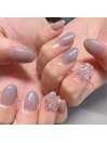 ワンカラー/ニュアンスネイル