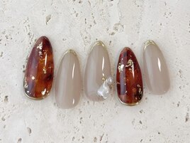 ☆autumn nail☆ ¥8980