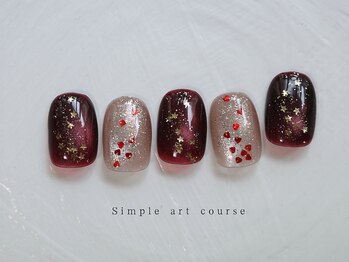 エン ダイカンヤマ(En'e daikanyama)/定額/シンプルアートコース♪