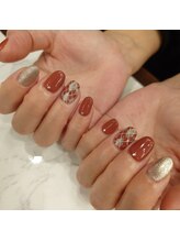 ハーティーネイル hearty nail 溝の口店/アーガイル/マグネット/冬