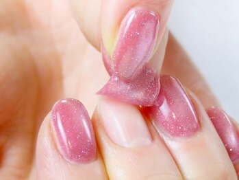 WRネイルズ(WR Nails)の写真/【ピールオフネイル専門店】自分で剥がせてオフ３分♪マグネットを含めカラーは300色以上から選択が可能◎