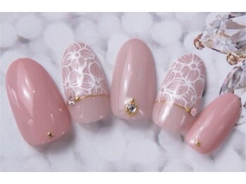 ラテネイル(Latte Nail)/フラワーガーリー