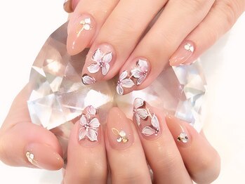 ココロバ ネイルアンドビューティーサロン(COCOLOBA)/フラワーネイル☆