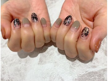 ネイルキュート アンド クールラッシュ 亀有店(nailcute & CoolLash)/定額デザイン ¥5,980