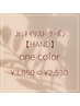【Jr.ネイリスト限定】HAND ワンカラー 通常¥4000→¥2,530