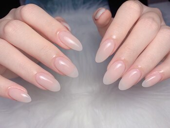 ミキネイルサロン(MiKi Nail Salon)の写真/初回&当店付替オフ無料!うる艶【ワンカラー/ラメグラデーション¥3880】何度来ても同じ価格♪