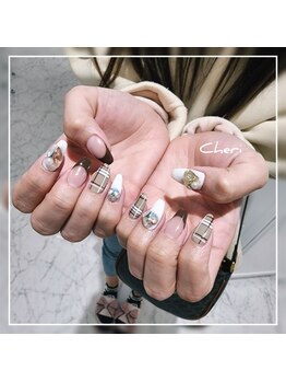 シェリ(Cheri)/秋冬　チェック　ストーン