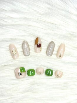タムタムネイル 本厚木(Tam Tam Nail)/ハンドとフットセット